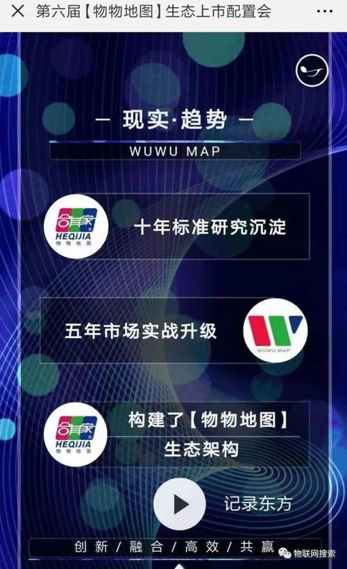 第六屆物物地圖生態(tài)上市配置會